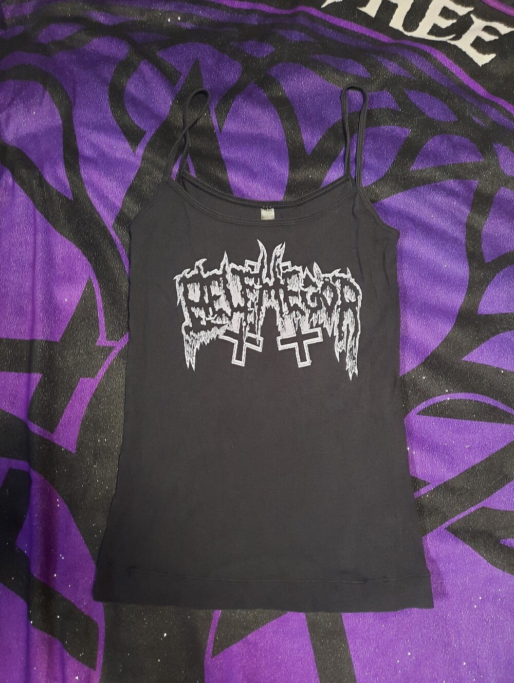 Belphegor Black Tank Top